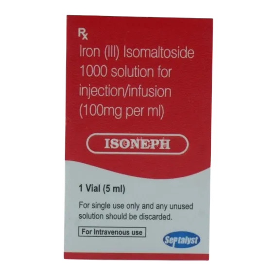 isoneph 100 injection 5 ml